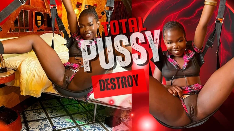 Free 8K VR adult video Sex Swing Gets Pounded No Mercy