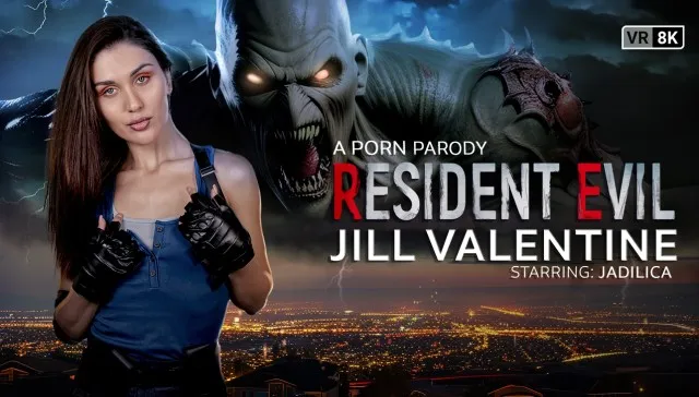 Free 8K VR adult video Jill Valentine's Thrilling Adventure in Resident Evil