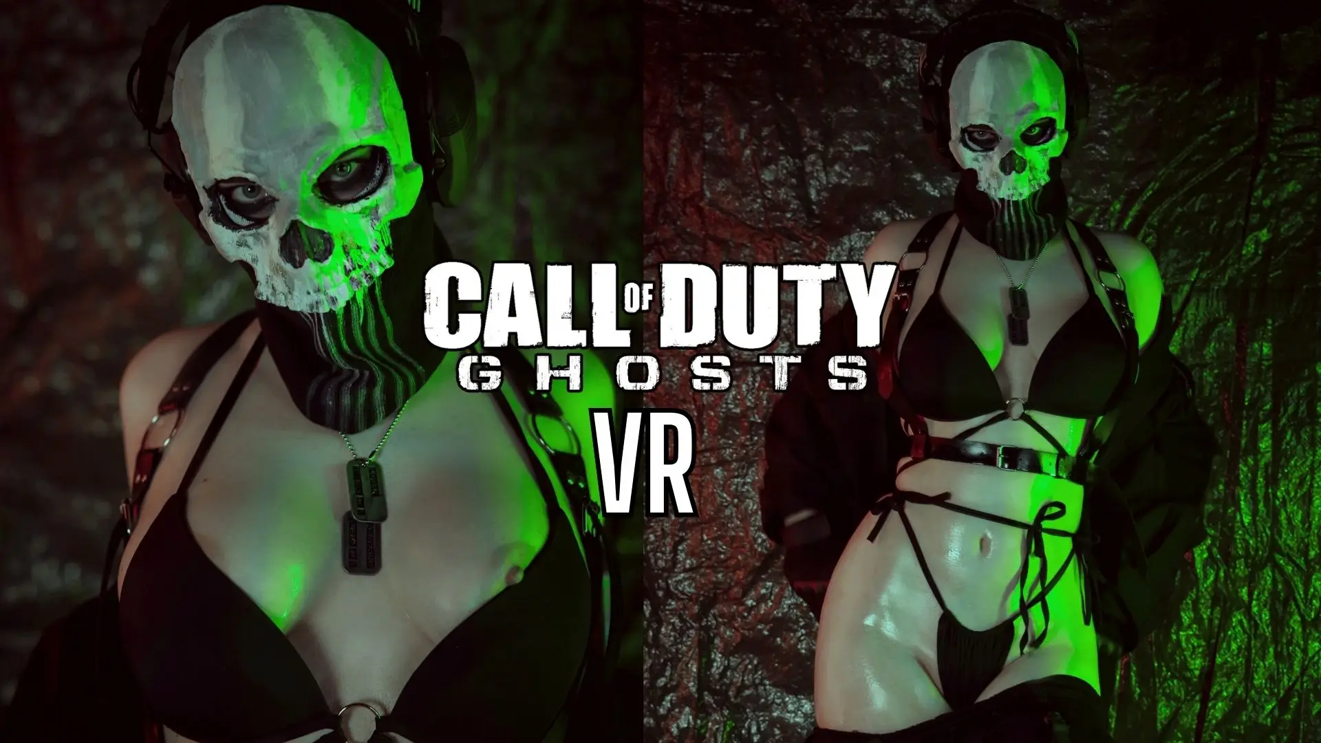 Free 8K VR adult video Female Ghost Operative Sexy Strap-On Adventure