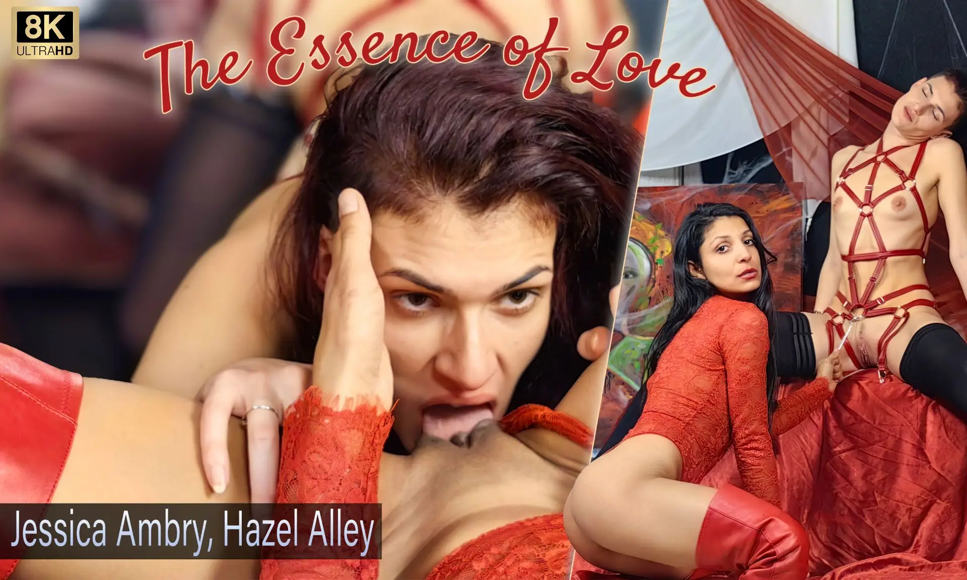 Free 8K VR adult video The Power of Love: Jessica Ambry, Hazel Alley