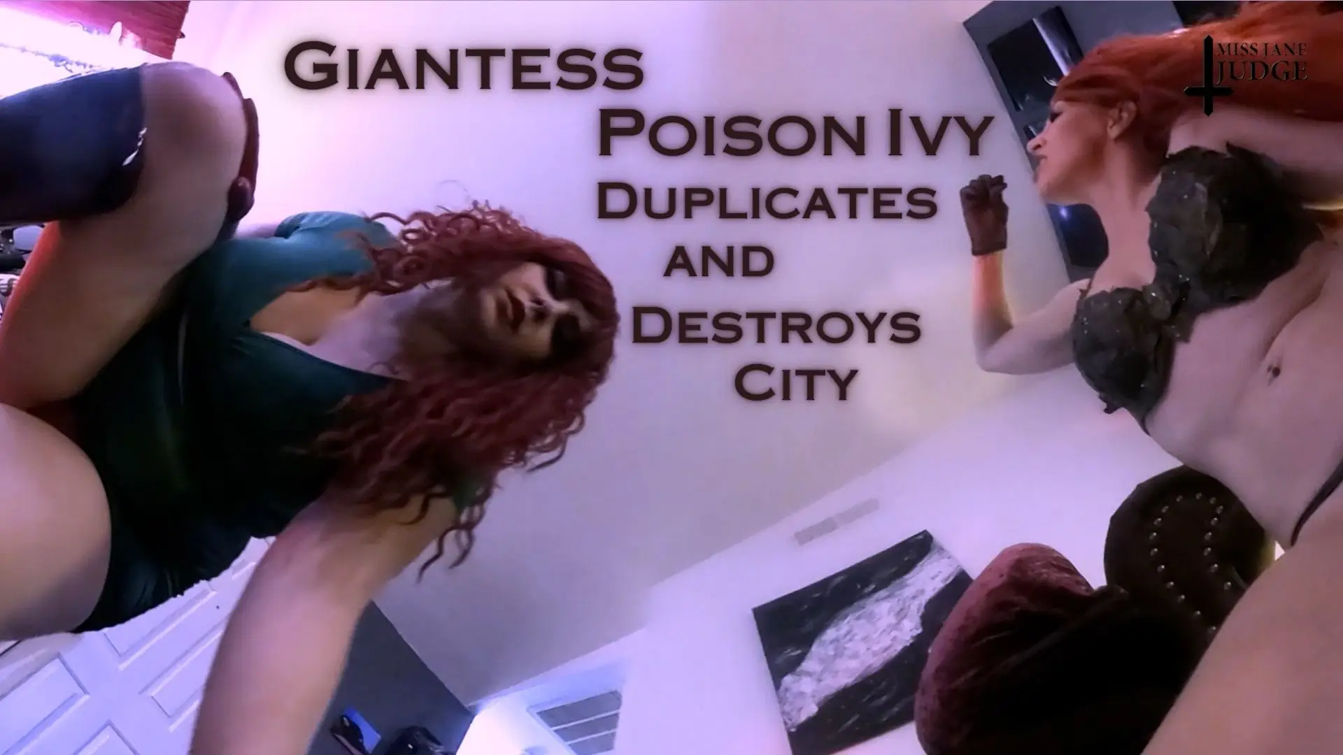 Free 8K VR adult video Giant Poison Ivy Wreaks Havoc on City