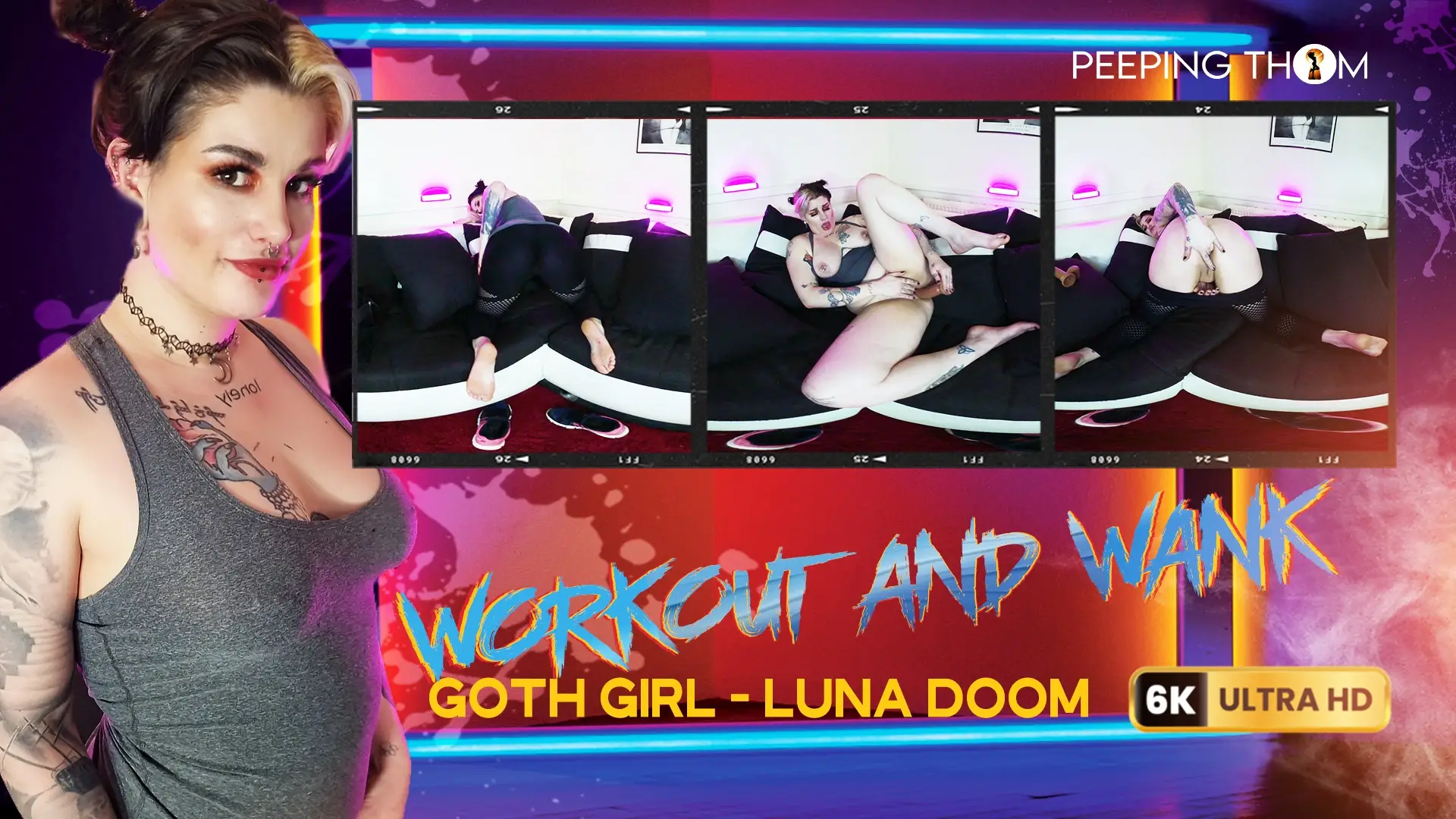 Free 8K VR adult video Goth Fitness: Workout and Self-Care