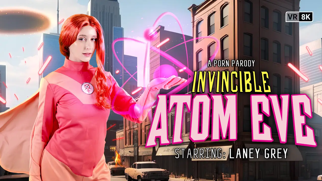 Free 8K VR adult video Atom Eve's Superhero Seduction: A Steamy Romance