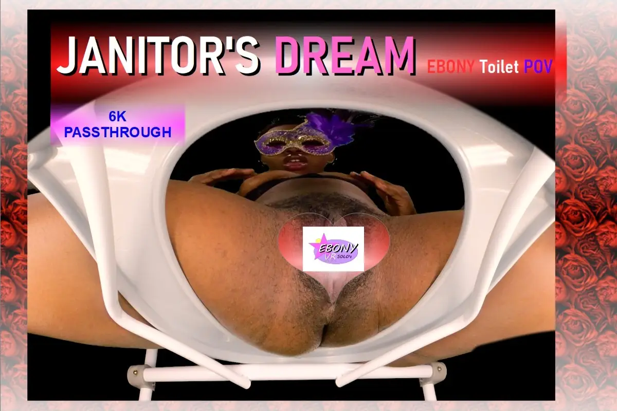 Ebony Toilet's Longing: A Janitor's Hidden Dreams