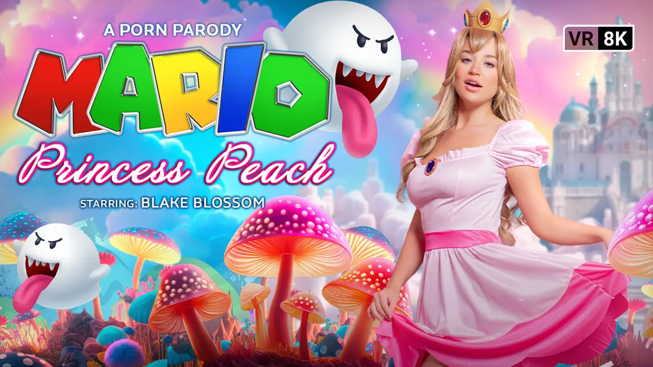 Free 8K VR adult video Mario: Savory Princess Peach VR Experience