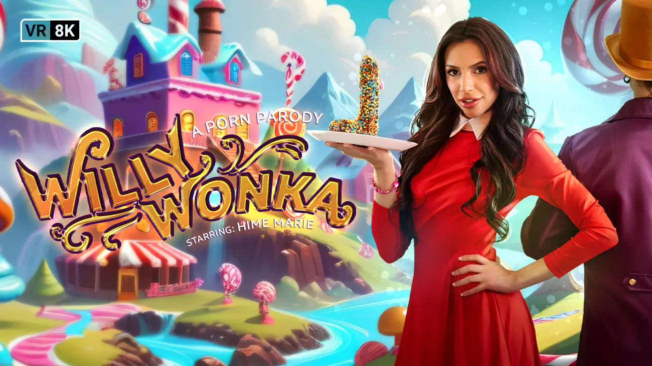 Free 8K VR adult video Immerse in Willy Wonka's Chocolate Factory: A VR Pornography Experience