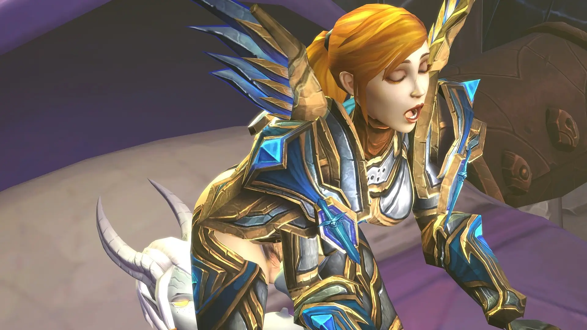 Paladin Kaylan & Daivic: An Erotic Adventure in Warcraft (NSFW)