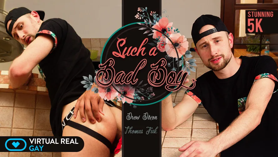 Free 8K VR adult video Bad Boy Drew: Seductive Tales by Drew Dixon