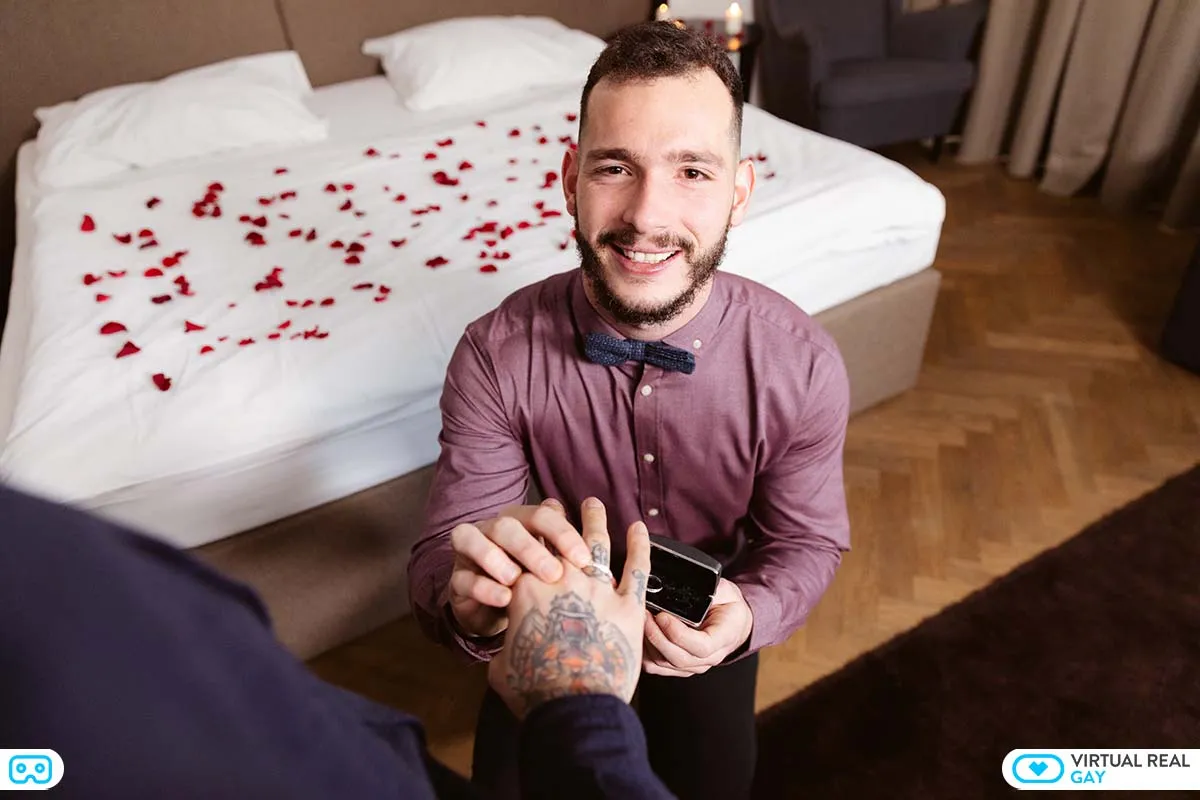 Free 8K VR adult video Celebrating Love: Newlywed Bliss on Your Wedding Night