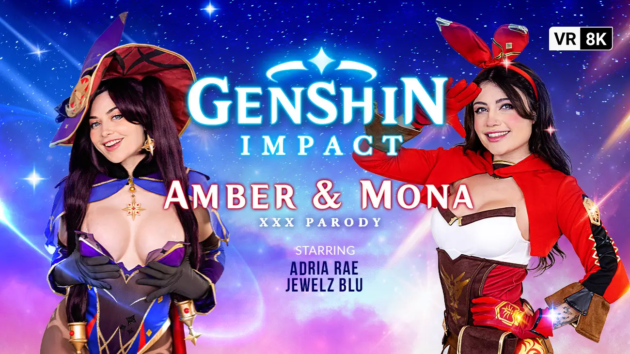 Free 8K VR adult video Genshin Impact: Sexy Adventures of Amber & Mona