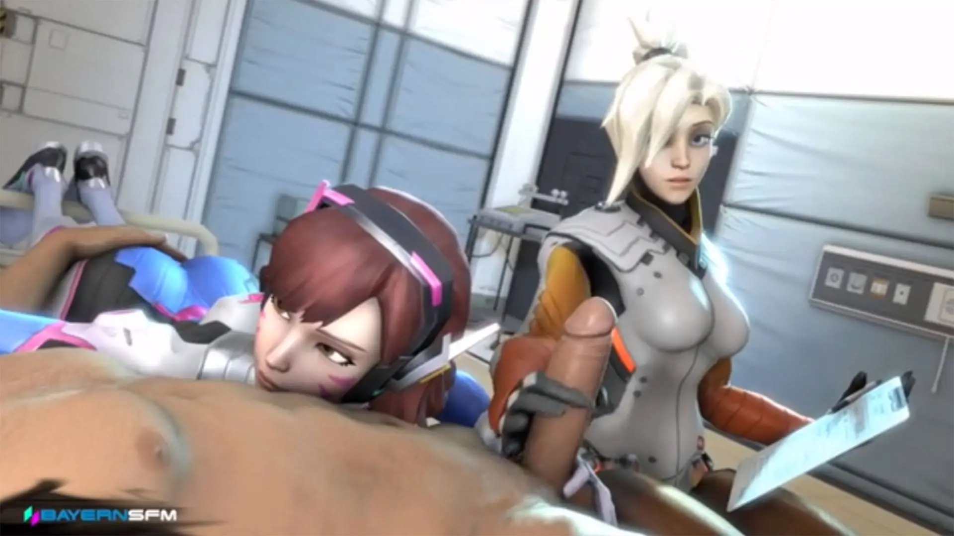 Doctor's Orders: Mercy & D.Va - Healing Heroes' Erotic Encounter