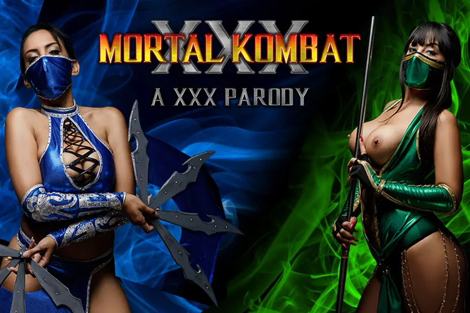 Free 8K VR adult video Experience an Edenian Threesome with Jade and Kitana in VR - Mortal Kombat XXX Parody