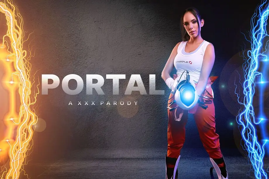 Free 8K VR adult video Chell's Adventure in Portals: Fun Puzzle Game