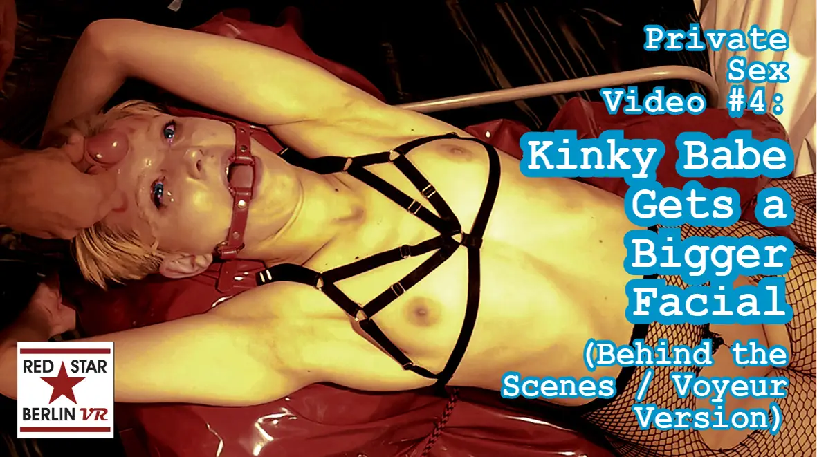 Behind-the-Scenes: Kinky Star's Intense Facial Experience