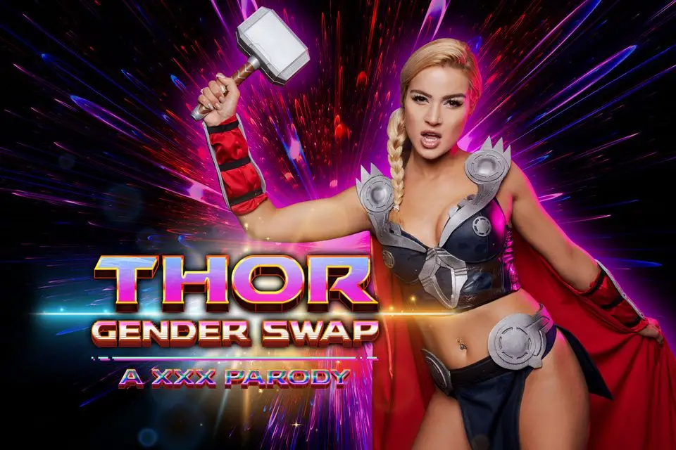 Free 8K VR adult video Thor's Journey: A Gender-Swapped Superhero Saga