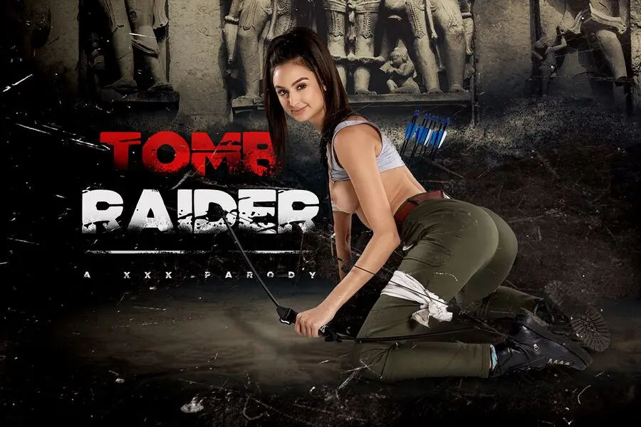 Free 8K VR adult video Eliza Ibarra's Sexy Tomb Raider Adventure