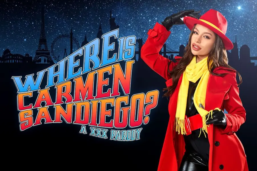 Free 8K VR adult video Carmen Sandiego's Sexy Adventure: Solve Mysteries, Uncover Secrets