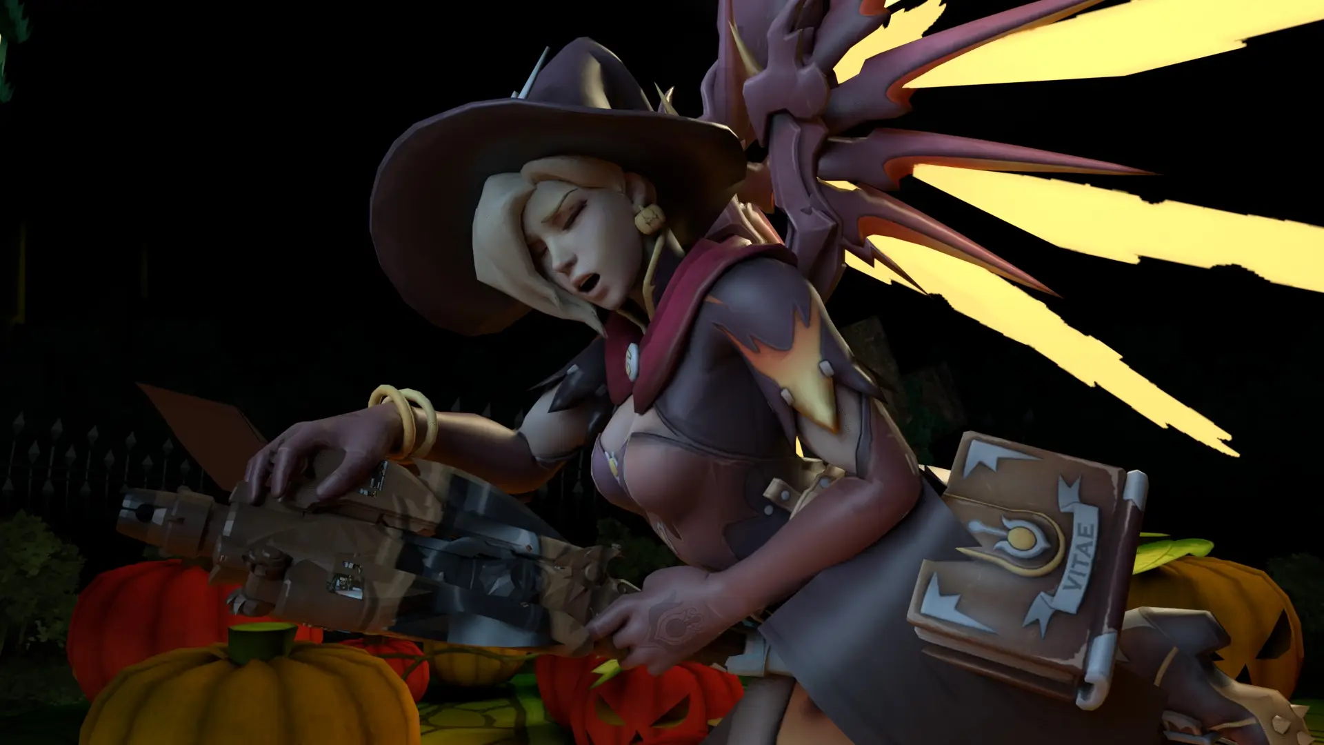 Witch Mercy's Broomstick Cooking: A Magical Recipe Series