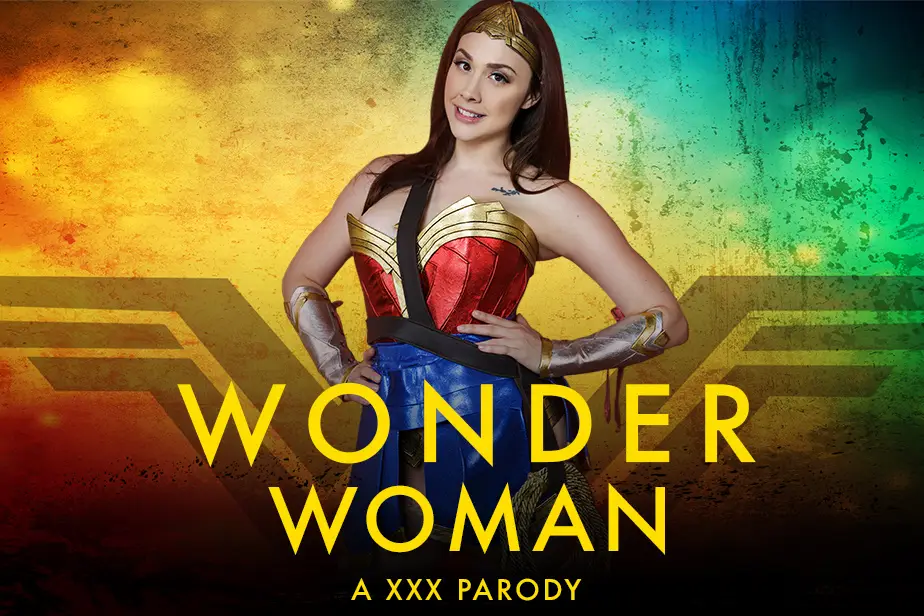 Free 8K VR adult video Wonder Woman's Sensual Adventures: Brunette Bombshell