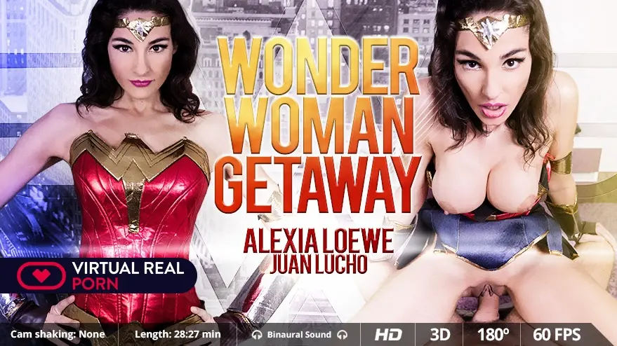 Free 8K VR adult video Wander with Sexy Alexia: A Venezuelan Wonder Woman VR Cosplay