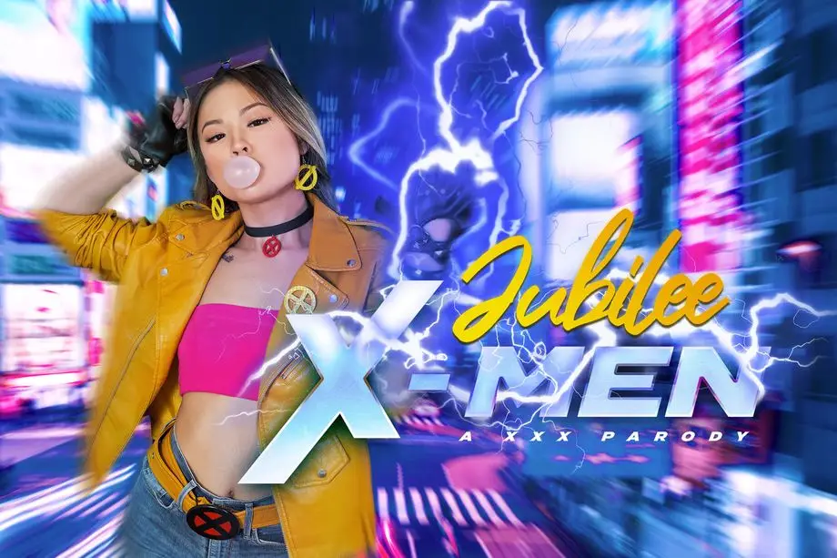 Free 8K VR adult video X-Men: Jubilee - Adult Adaptation: Sensual Superheroes in Action