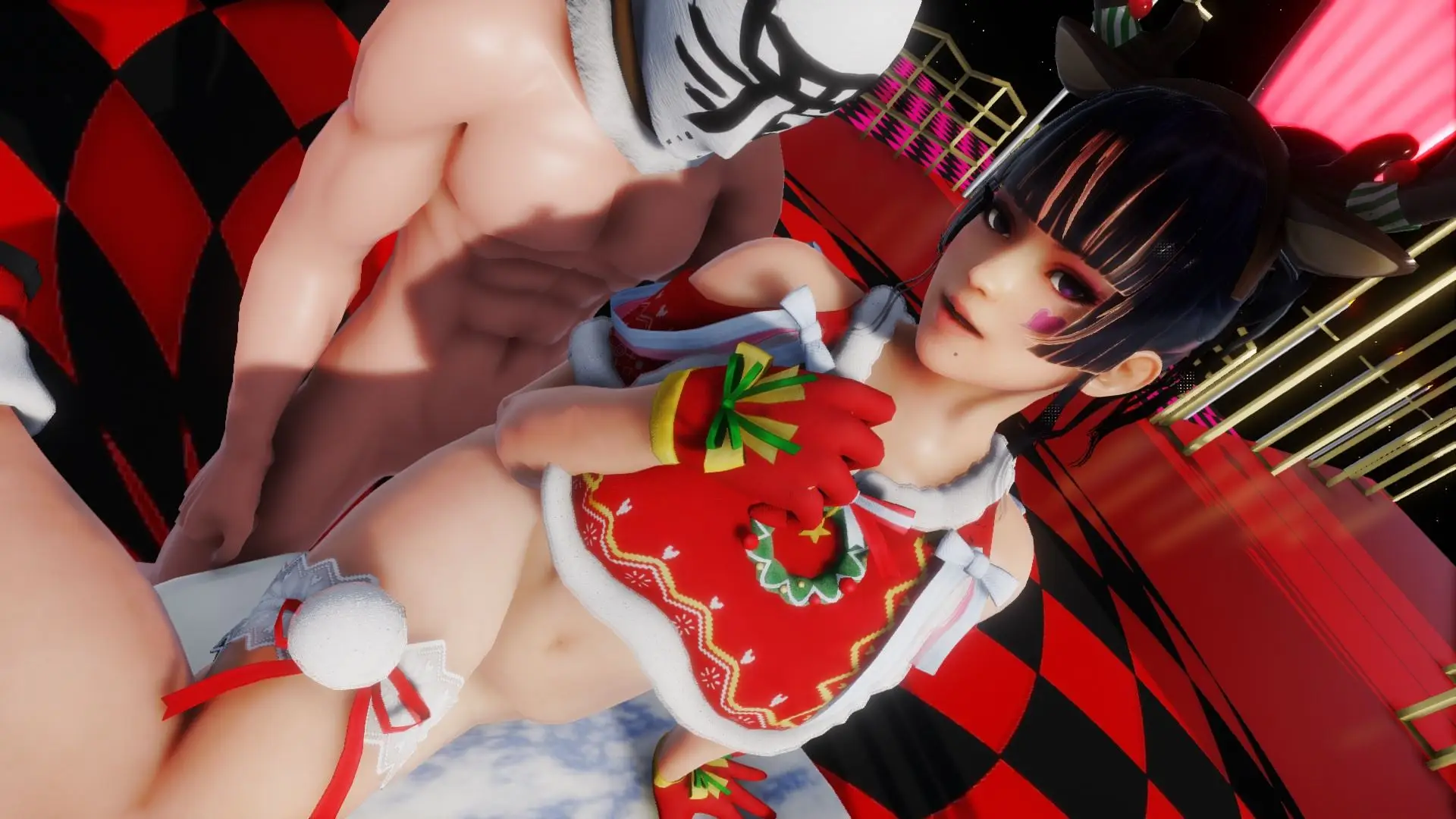 Free 8K VR adult video Nyotengu's Heartwarming Christmas Story (Adult Anime Parody)