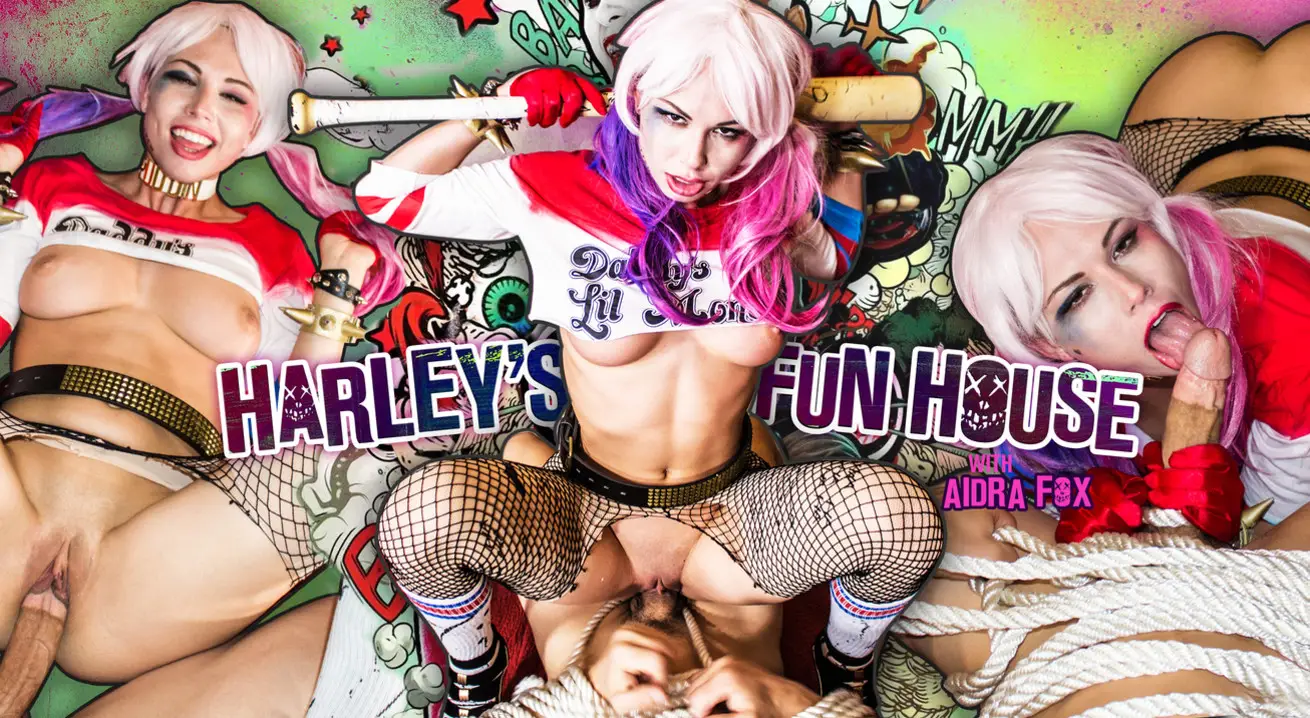 Experience the thrilling Harley's Funhouse: Remastered Edition - A classic arcade game!