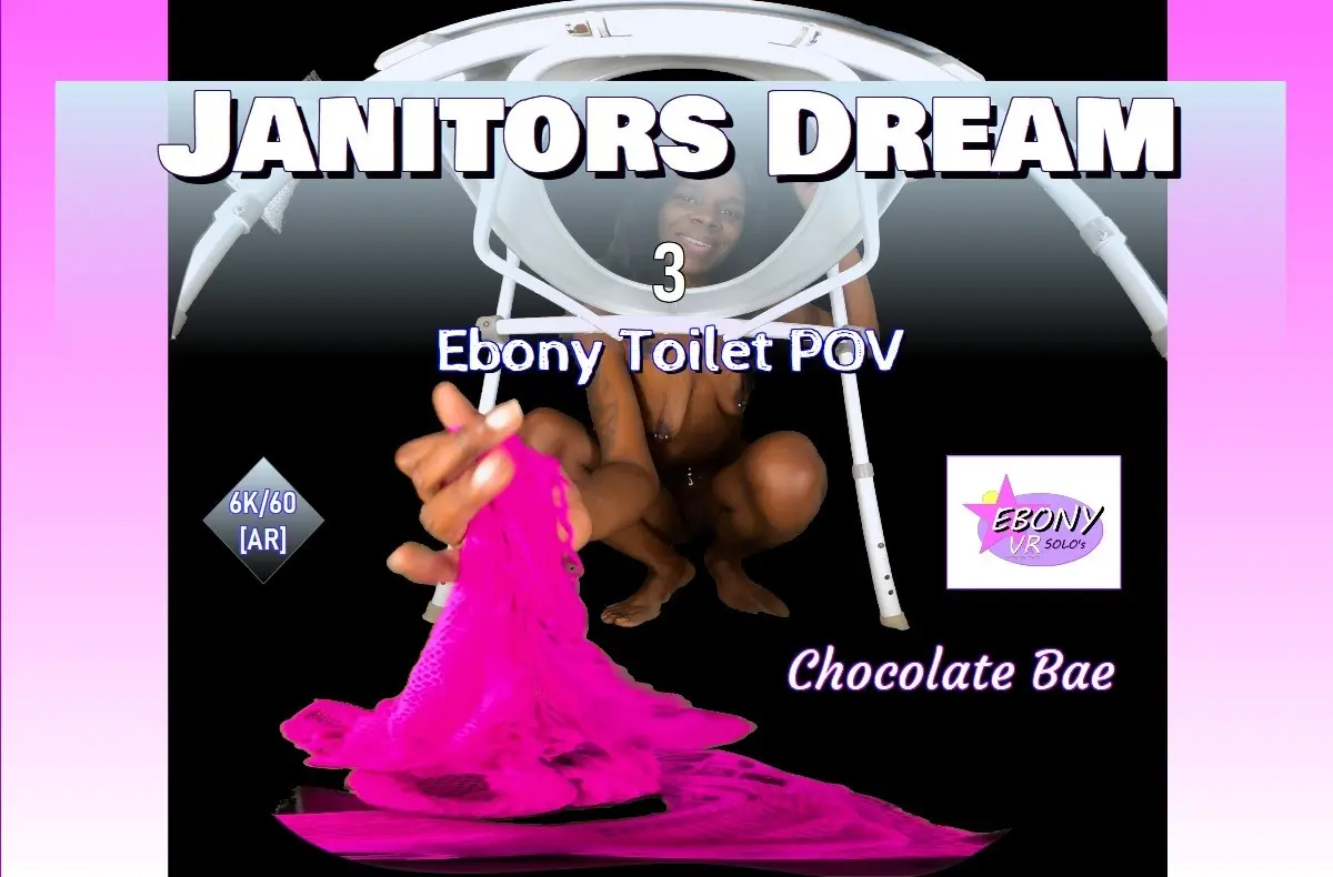 Free 8K VR adult video Janitors Dream Vol. 3 - Ebony Toilet POV Squirt Edition [Passthrough]