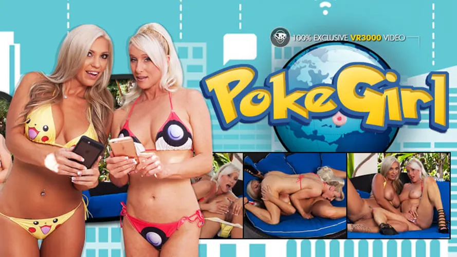 Free 8K VR adult video Experience a lesbian VR adventure in the world of Pokemon: Savannah & Tasty Tiffany