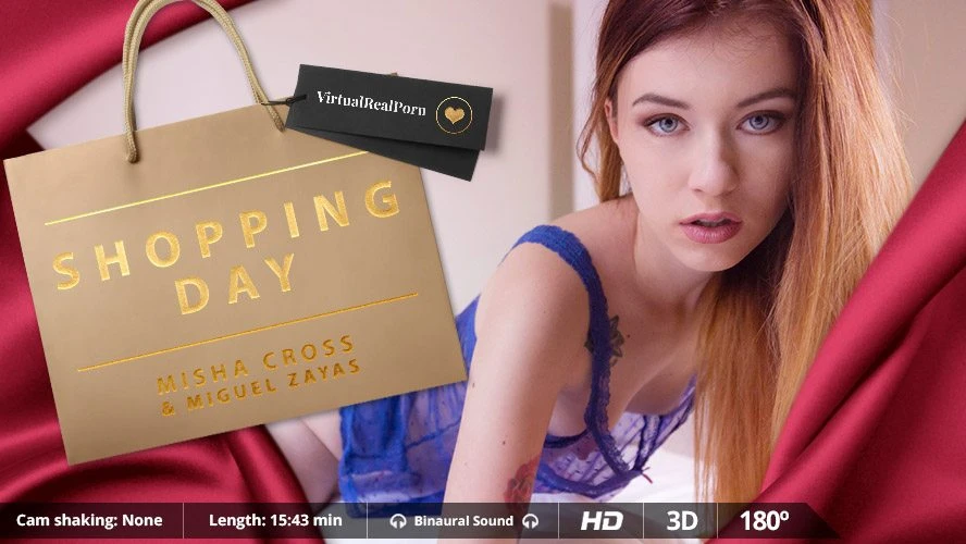 Free 8K VR adult video Misha's Surprise Shopping Adventure: Unboxing Bargains & Delights