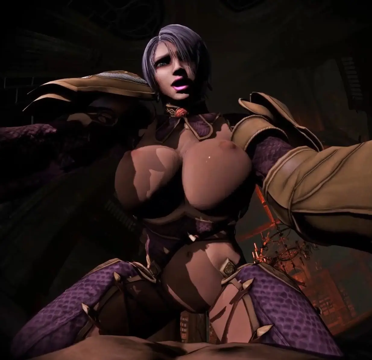 Free 8K VR adult video Ivy Valentine's Epic Ride in Soul Calibur: An Adult Interpretation