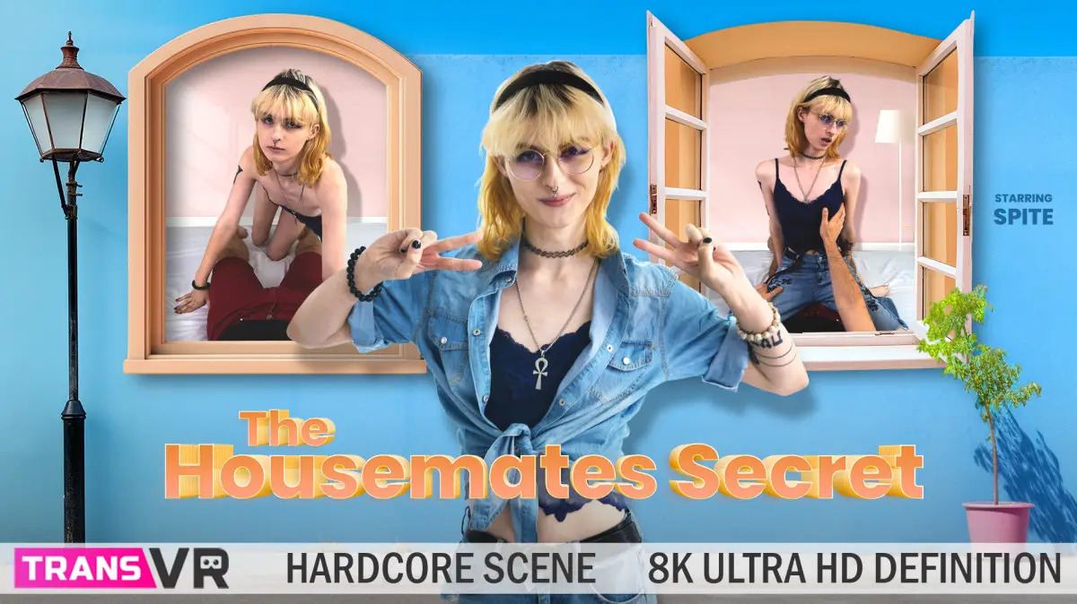 Free 8K VR adult video [Trans] The Housemates Secret!