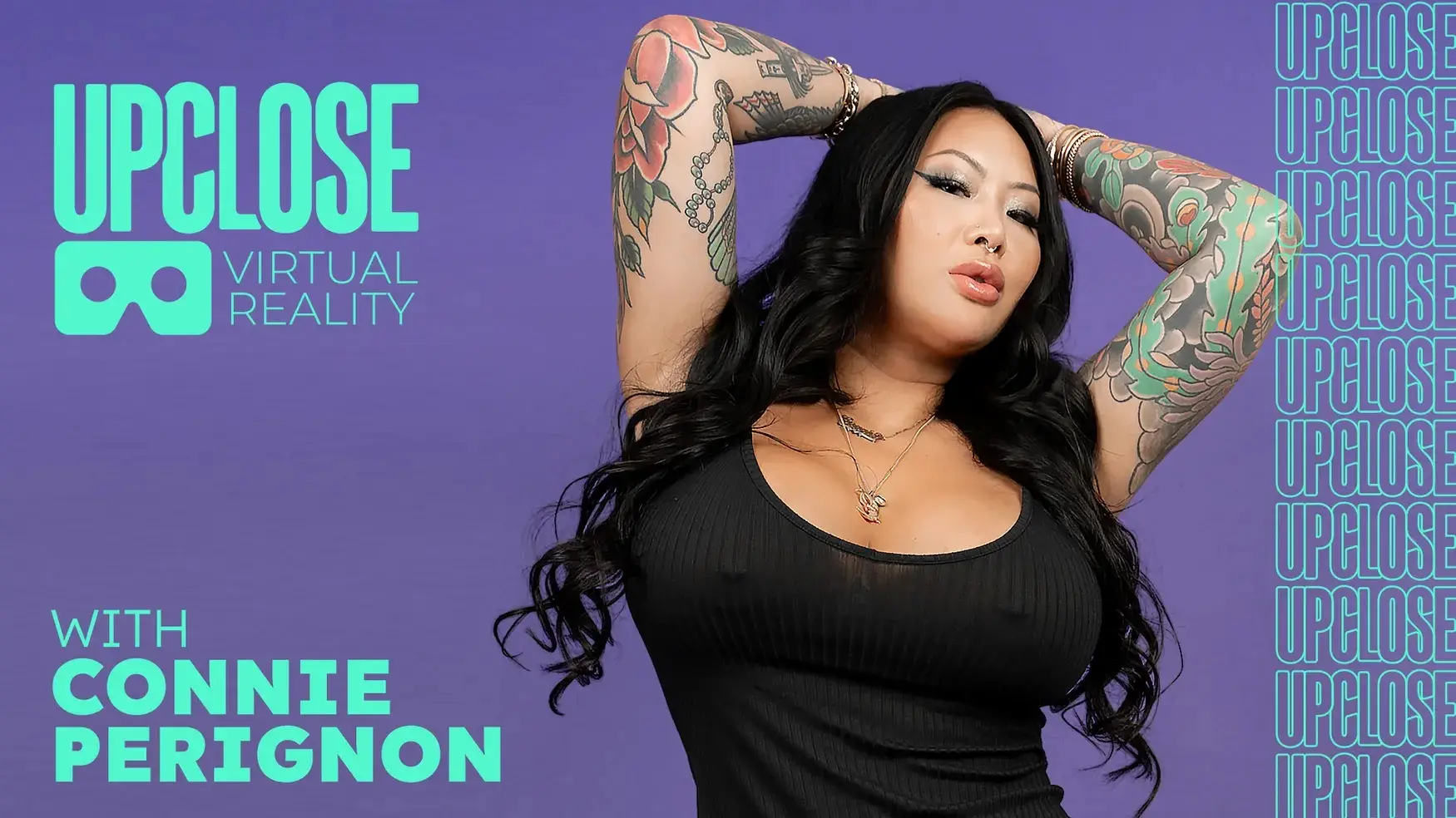 Free 8K VR adult video Get Up Close with Connie Perignon in VR