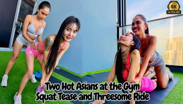 Free 8K VR adult video Gym Buddies: Fun Workout