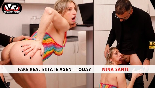 Free 8K VR adult video Nina Santi: Real Estate Today
