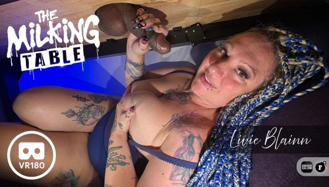 Free 8K VR adult video Livie's Milking Story