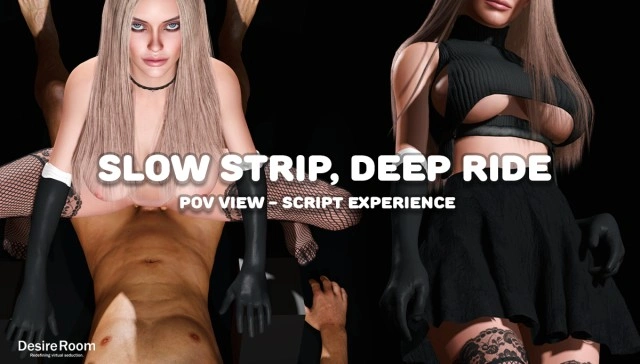 Free 8K VR adult video Slow Strip, Deep Ride – Alya