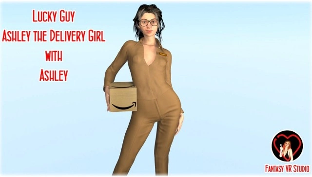 Free 8K VR adult video FVR - 31 - Lucky Guy - Ashley the Delivery Girl - Ashley