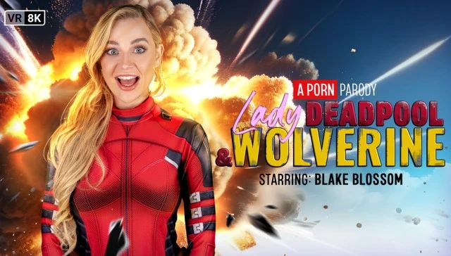 Free 8K VR adult video Lady Deadpool & Wolverine (A Porn Parody)