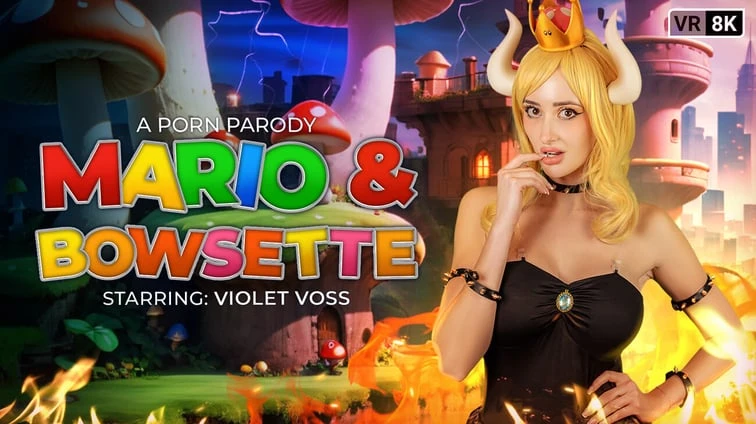 Free 8K VR adult video Mario And Bowsette A Porn Parody