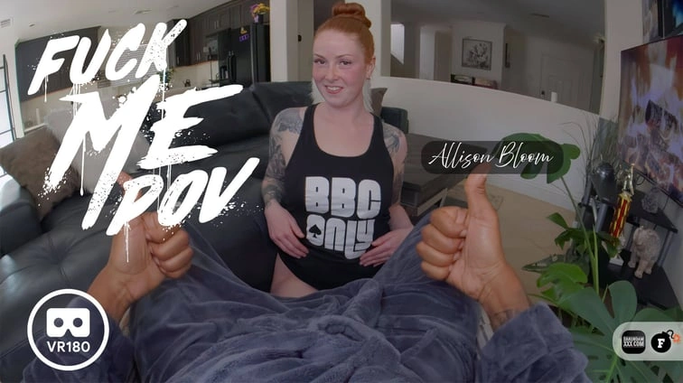 Free 8K VR adult video Pov Fuck Me Allison Bloom