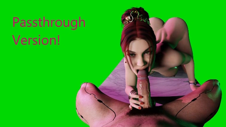 Free 8K VR adult video Deepthroat Blowjob Featuring Scarlet Fyre Oc Passthrough