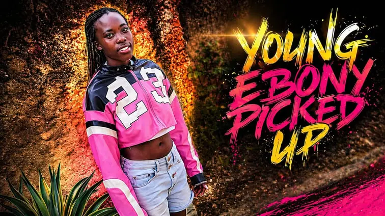 Free 8K VR adult video White Tourist Breeds Thick Ebony Stray Collared Leashed And Owned