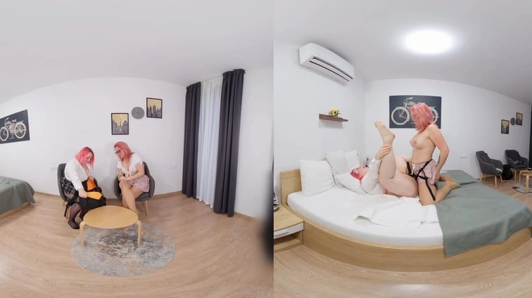 Free 8K VR adult video She Said We Were Going To Study Lets Just Say I Learned Something Else Entirely