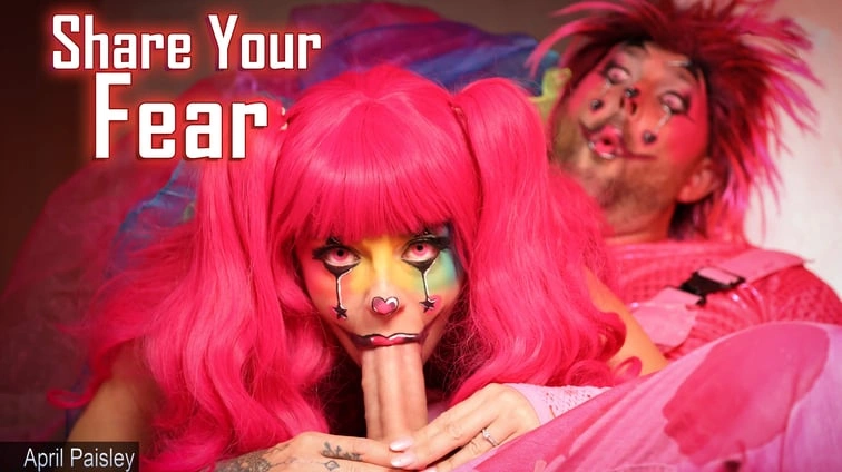 Free 8K VR adult video April Paisley Share Your Fear