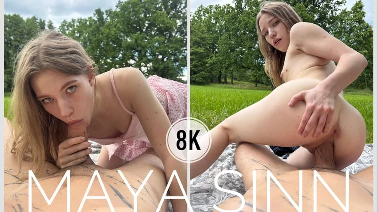 Free 8K VR adult video Maya Likes Sex In Nature