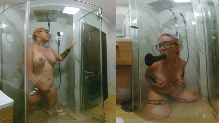 Free 8K VR adult video The Shower Really Got Me Going