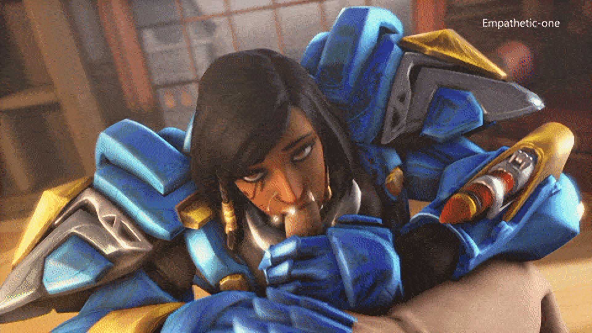 Pharah Gives Support (A XXX Parody)