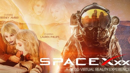 SpaceXXX - 2 Sexy Martians Britney Amber & Lauren Phillips