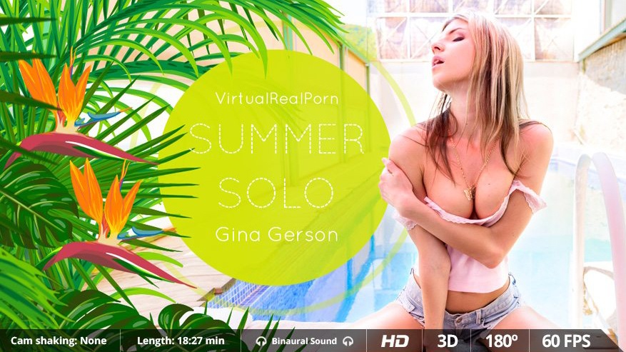 Summer Solo - VR Teen Sex with Gina Gerson